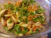 Koreanischer Salat mit Tintenfisch und Karotten