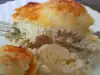 Baked Cauliflower with Cheeses