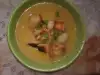 Картофельный суп пюре с морковью