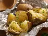 Patatas asadas en papel de aluminio (receta fácil)