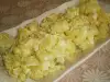 Немецкий картофельный салат с яйцами и огурцами
