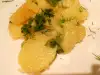 Картофена салата с топъл винегрет