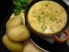 Картофена супа със зеленчуков бульон