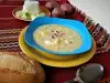Картофена супа с праз и сирене