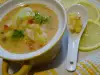 Самый вкусный картофельный суп с кислым молоком и лимоном