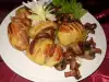 Oven-Baked Potatoes with Bacon and Mushrooms