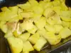 Постни печени картофки с лимон