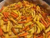 Печени картофи и моркови на фурна