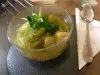 Витаминозно ястие със стъбла от пореч и картофи