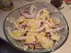 Salad with Potatoes, Zucchini and Red Onions