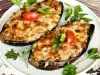 Stuffed Eggplant with Minced Meat and Cheese