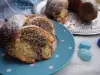 Двуцветен кейк с маково семе