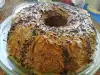 Wonderful Sponge Cake with Chocolate, Walnuts and Jam