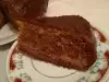 Бадемов кекс с шоколадова заливка