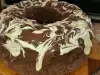 Quick Sponge Cake with Liquid Chocolate