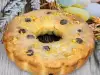 Keto Almond Sponge Cake with Lemon and Chocolate Drops