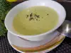 Крем супа с броколи и праз за кето режим