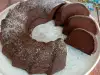 Bloemloos keto chocolade dessert in een multicooker