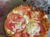 Кето корж для пиццы из сливочного сыра