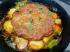 Килис тава – турецкое блюдо с мясным фаршем и овощами