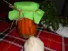 Eingelegte Karotten mit Knoblauch