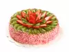Homemade Cake with Fruits