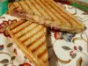 Club Sandwich with Ham and Gouda
