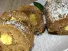 Brazo de gitano con galletas, coco y cacao