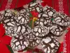 Marmorierte Kakao Weihnachtsplätzchen