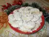 Рождественское печенье Снежные рожки