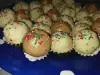Коледни кокосови трюфели