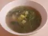 Постный крапивный суп с картофелем