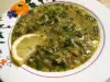 Nettle and Rice Soup