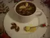 Копривена супа с просо и застройка