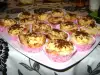 Puff Pastry Baskets with Pudding