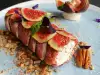 Goat Cheese with Figs, Honey and Pecans