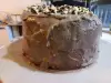 Козуначена торта с шоколадови стърготини