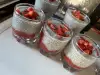 Dairy Dessert with Chia and Strawberries