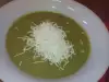 Крем суп из брокколи и шпината
