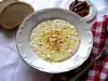 Corn, Cottage Cheese and Yellow Cheese Cream Soup