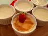 Homemade Custard with Egg Yolks and Butter
