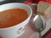 Krem supa od crvenog sočiva i pečenih crvenih paprika