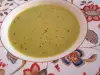 Peas and Leeks Cream Soup