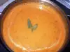 Крем-супа от тиква с консервирани домати
