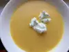 Crema de calabaza y coliflor