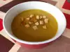 Постна крем супа с тиквички и зеленчуци