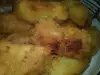 Пържени картофени крокети с бекон, сирене и кашкавал