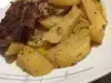 Кюфтенца с картофи на фурна