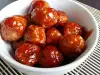 Meatballs with a Honey-Garlic Glaze