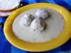 Economical Meatballs with White Sauce